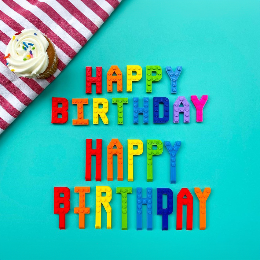 Tiny Brick Compatible Letters – Made Happy USA