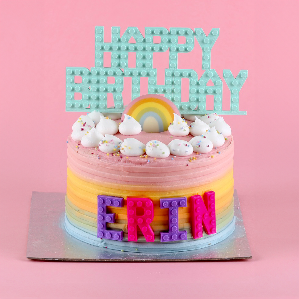 Tiny Brick Compatible Letters – Made Happy USA