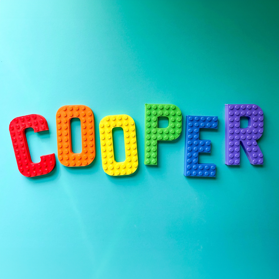 Small Brick Compatible Letters – Made Happy USA