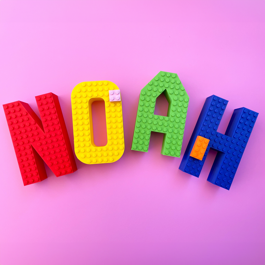 Large Lego Home Decor Letters