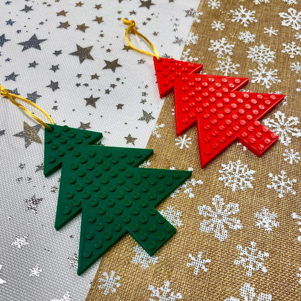 lego christmas tree decorations uk made eco friendly