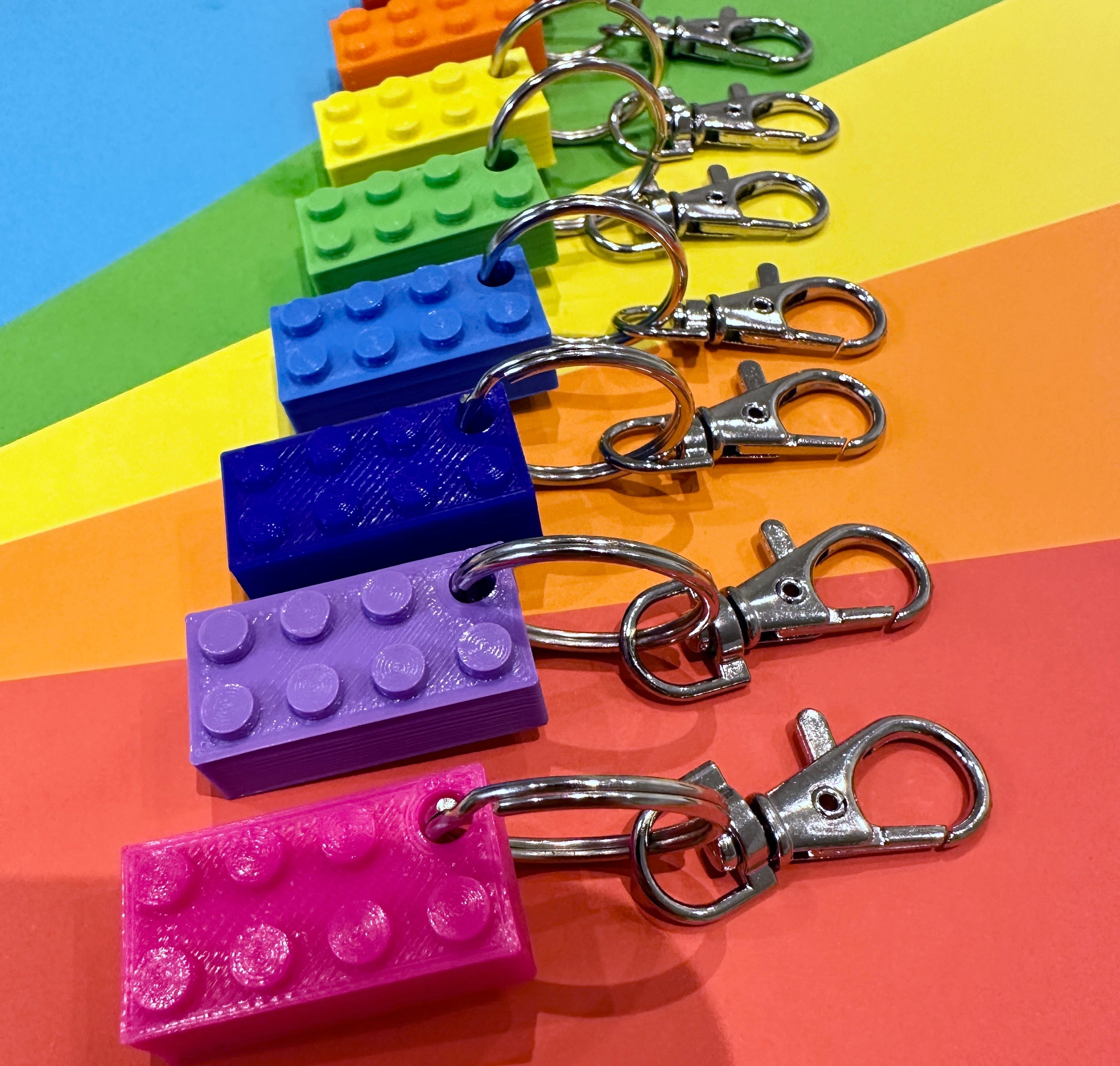 Building Brick Keyring – Made Happy USA