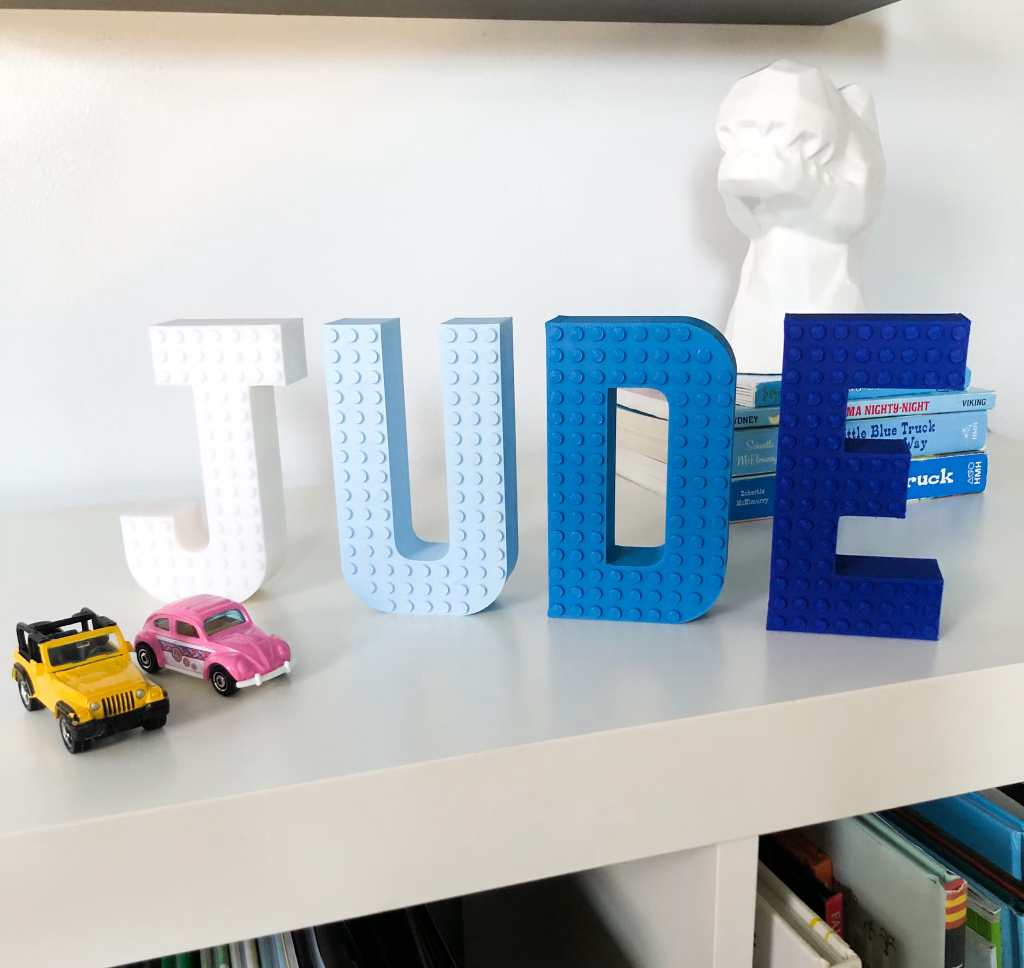 Large Brick Compatible Letters - UK Made & Eco Friendly – Made Happy USA