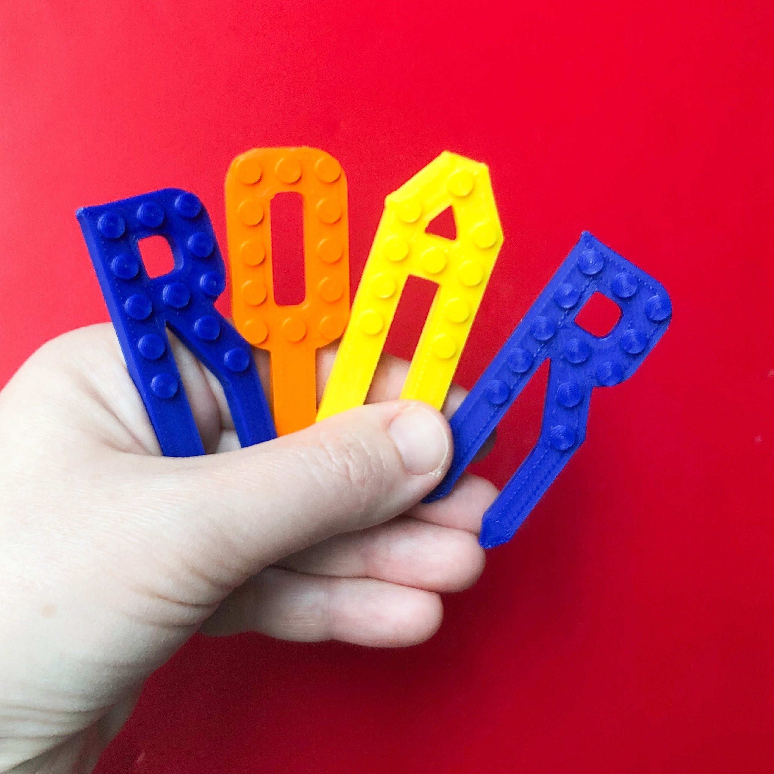 Tiny Brick Compatible Letters – Made Happy USA